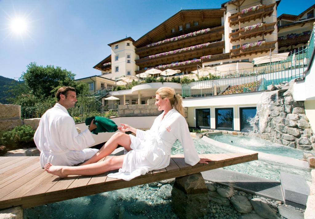 Wellnessresidenz Schalber Otel Serfaus Dış mekan fotoğraf